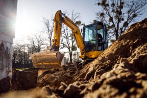Mini digger