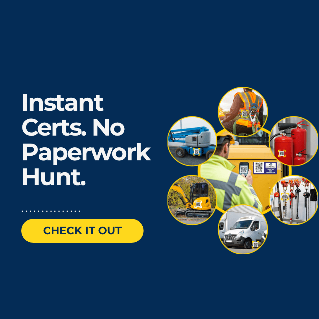 instant inspection certification dynamic safety solutions