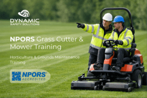 NPORS grass cutter and mower training course in Ireland by Dynamic Safety Solutions